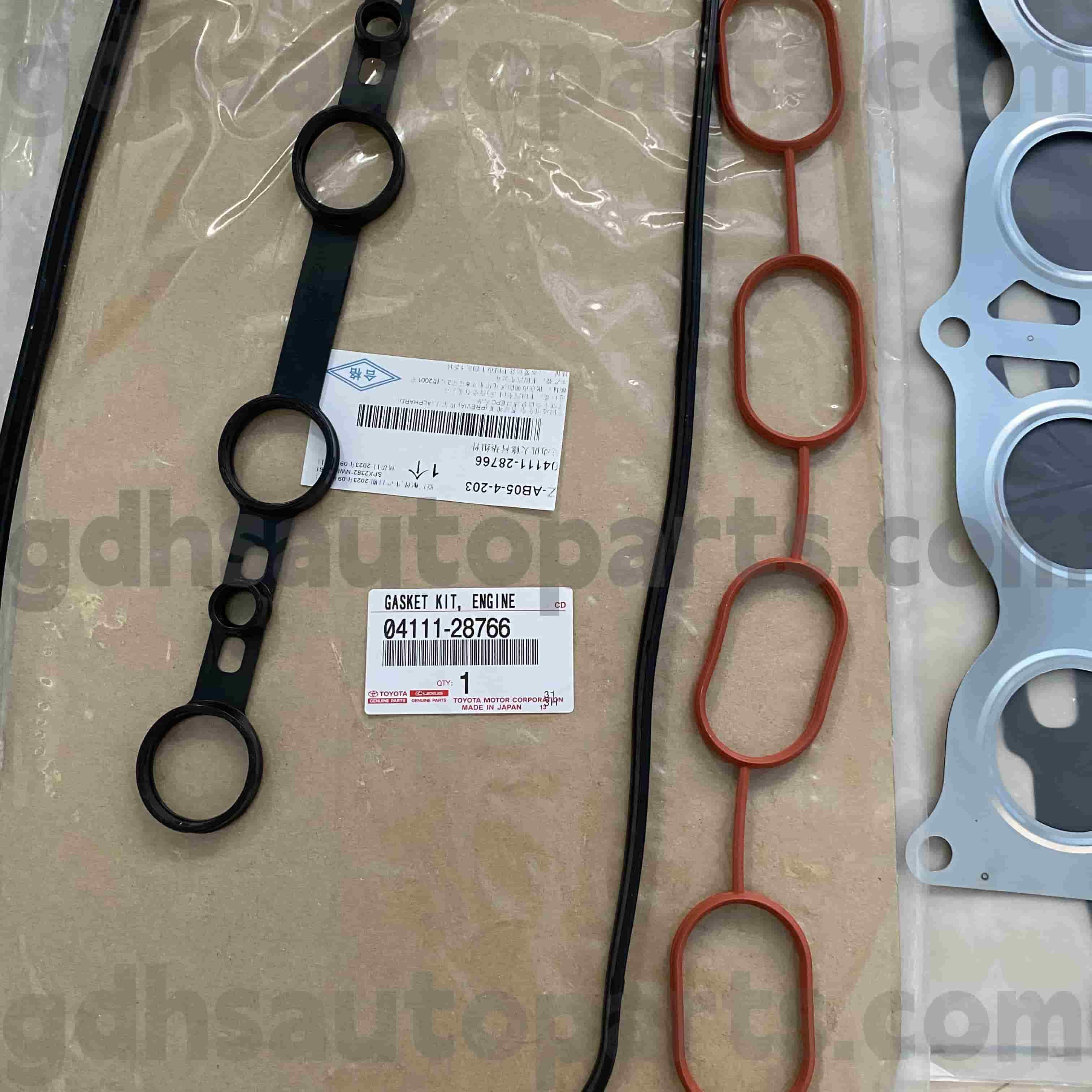 04111-28766 Toyota Genuine Teile Motorüberholungskit für Previa, Schätzung, Alphard