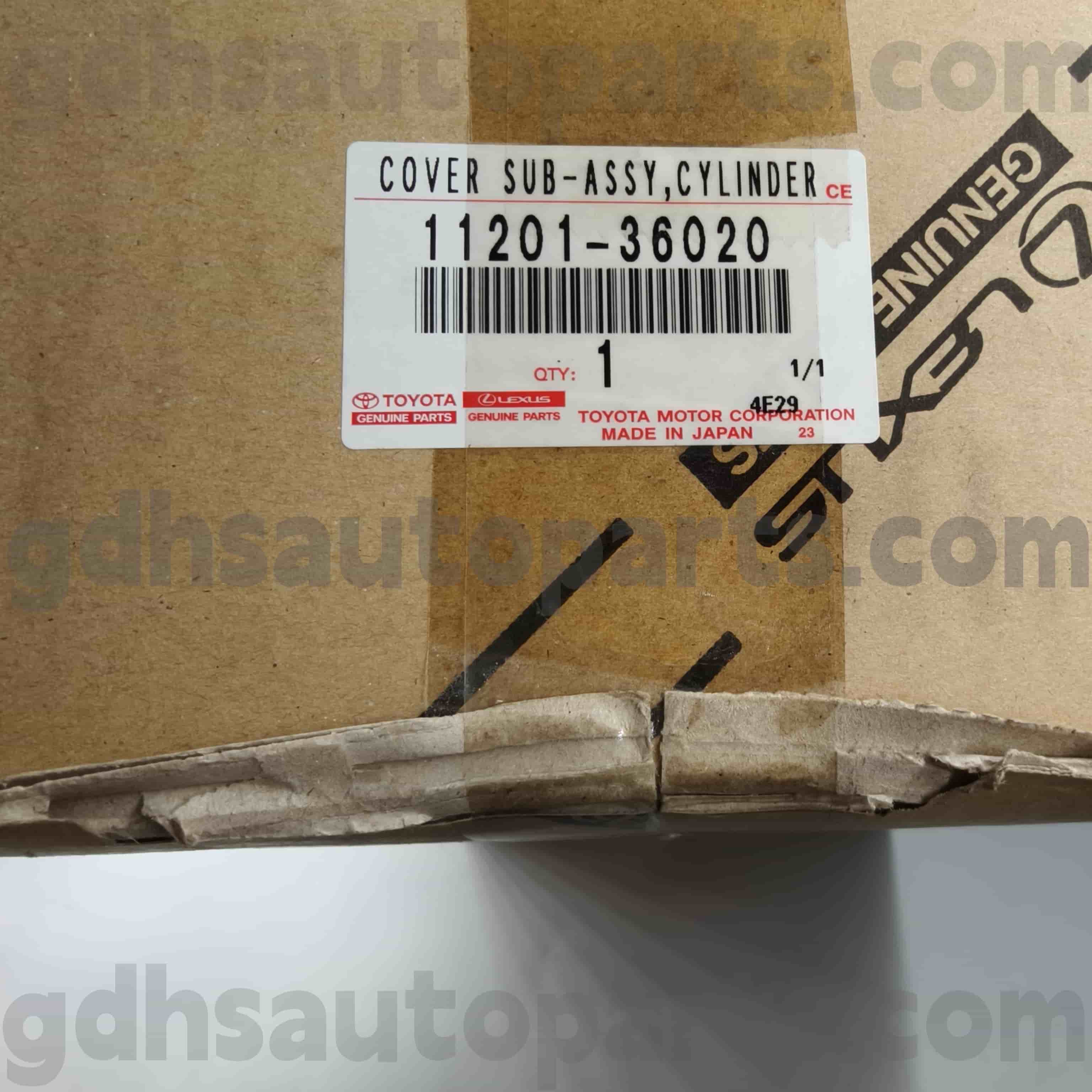 11201-36020 Toyota Genuine Teile Ventilabdeckung für Harrier/Hybrid, RAV4, Lexus ES350/300H Chassis No.ayh30