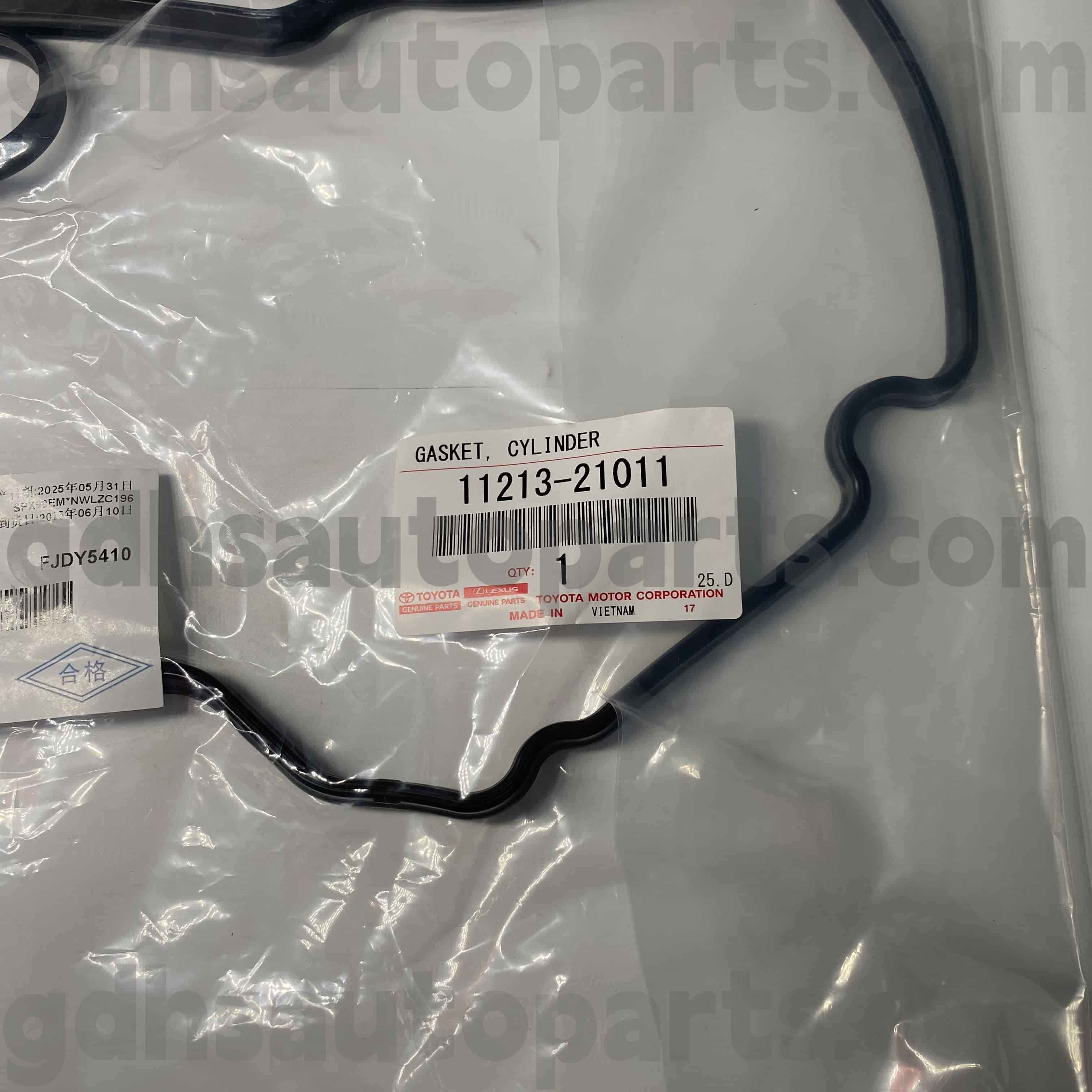 11213-21011 Toyota Genuine Teile Ventilabdeckung Gummi-Ring für Corolla Spacio, Prius, Yaris Chassis Nr. NHW20 NCP90 92