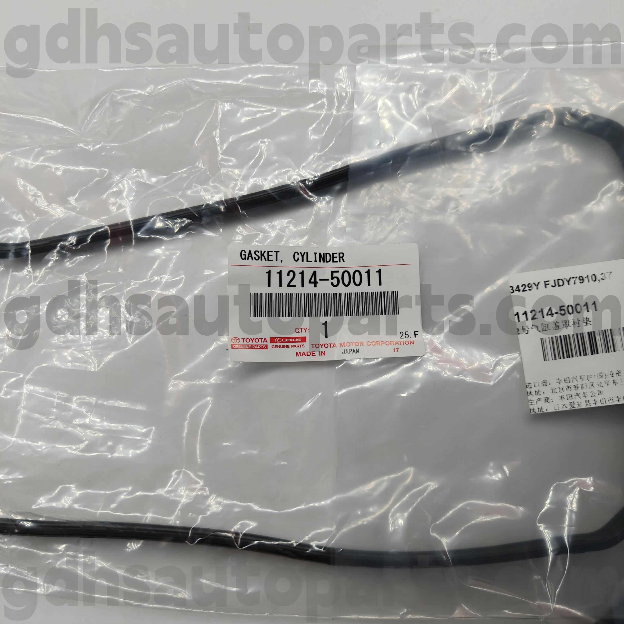 11214-50011 Toyota Originalteile Linke Ventildeckeldichtung für LEXUS SC430 Chassis Nr. UZJ100 200 UCF