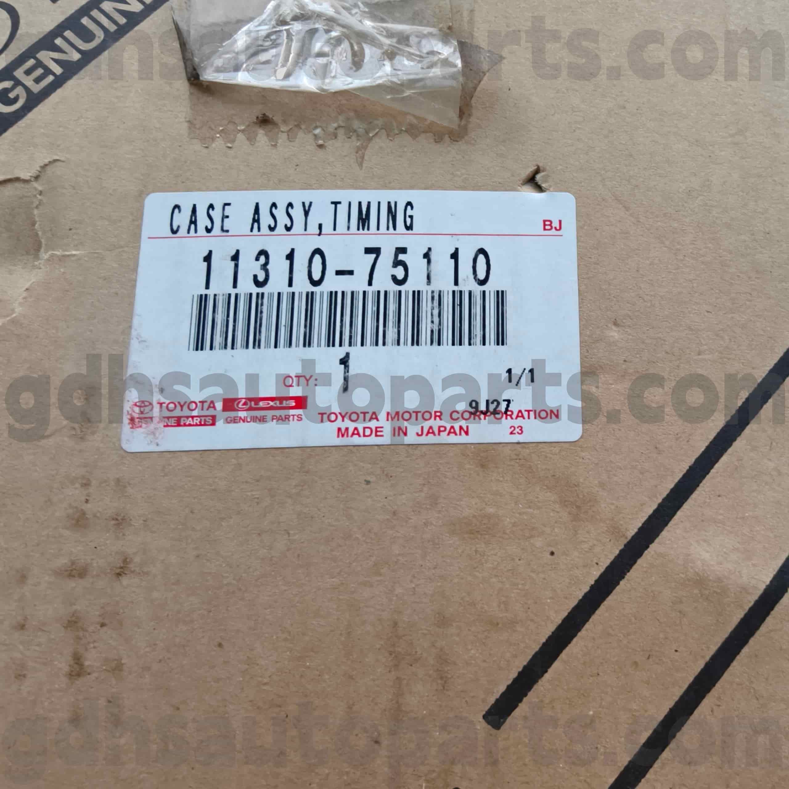 11310-75110 Toyota Originalteile Steuergehäusedeckel für LAND CRUISER PRADO, TACOMA Fahrgestell Nr. TRJ150