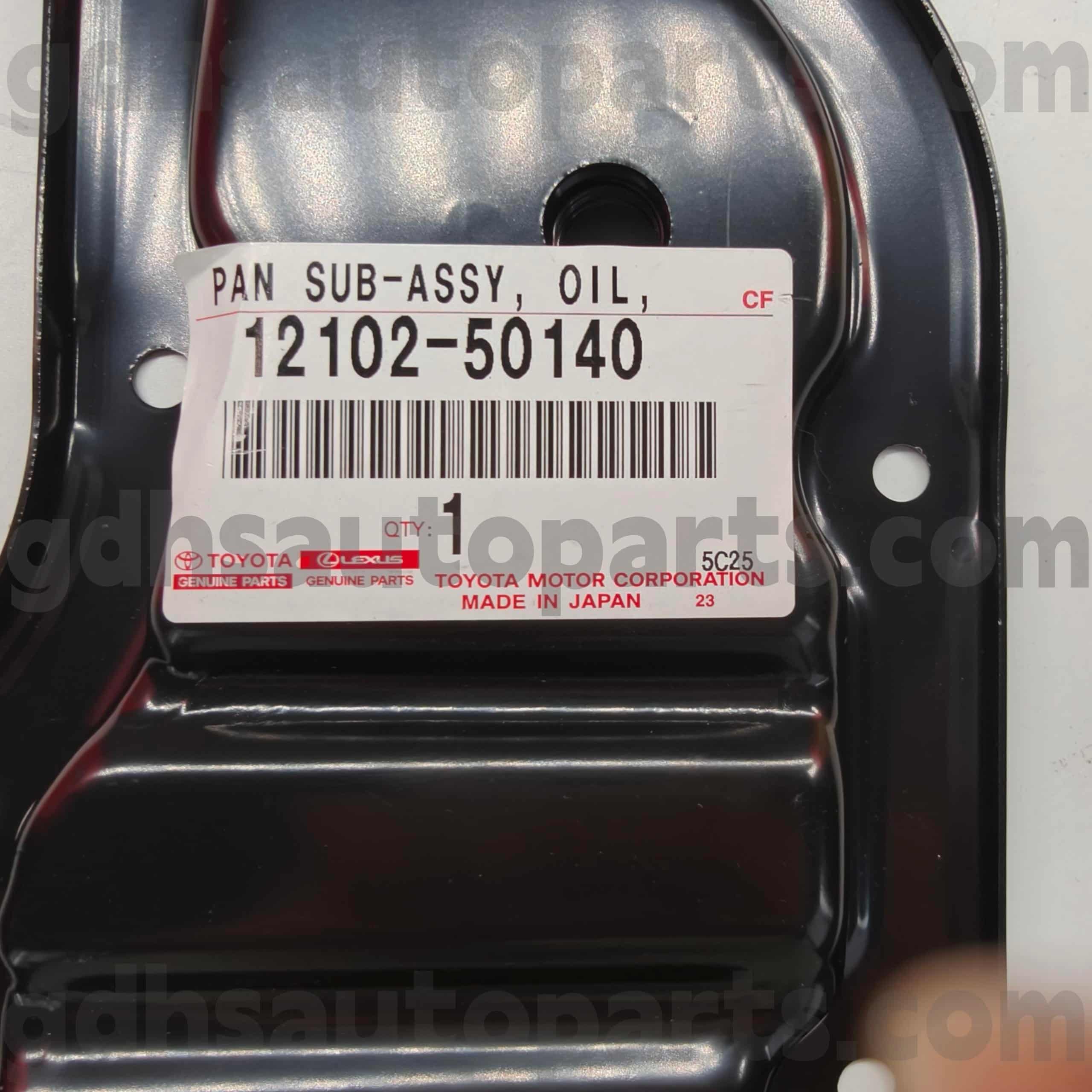 12102-50140 Toyota Originalteile Ölwanne für LAND CRUISER Chassis Nr. 2UZFE UZJ200