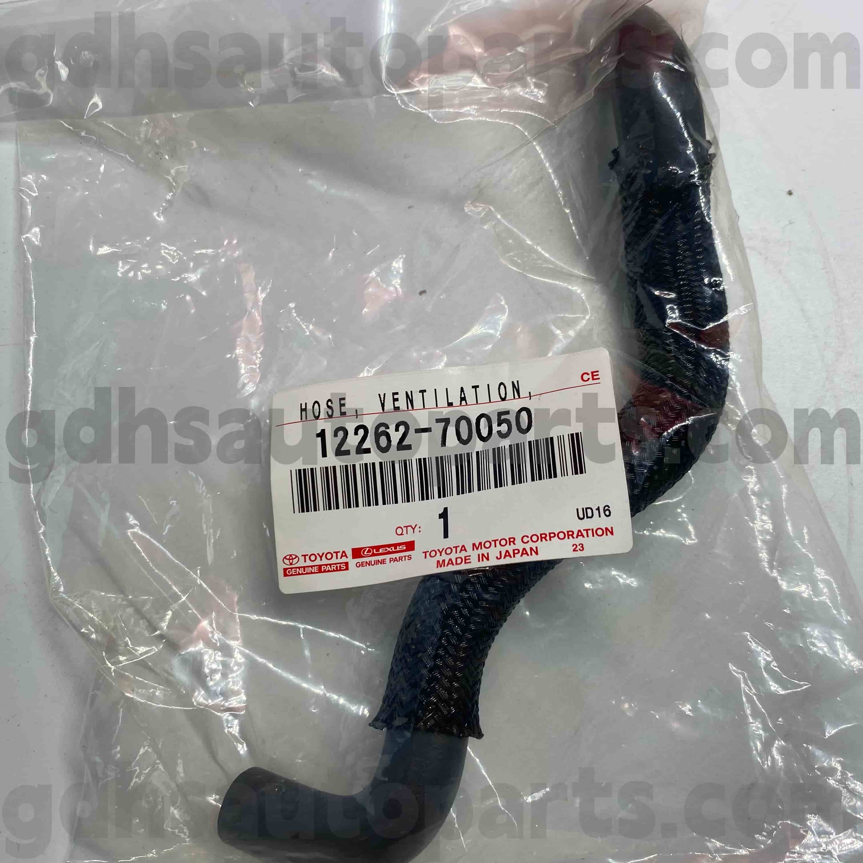 12262-70050 Toyota Originalteile PCV-Ventil für CRESTA, CROWN COMFORT, LEXUS IS200/300 Chassis Nr. 1GFE..GX11#..GD,IR