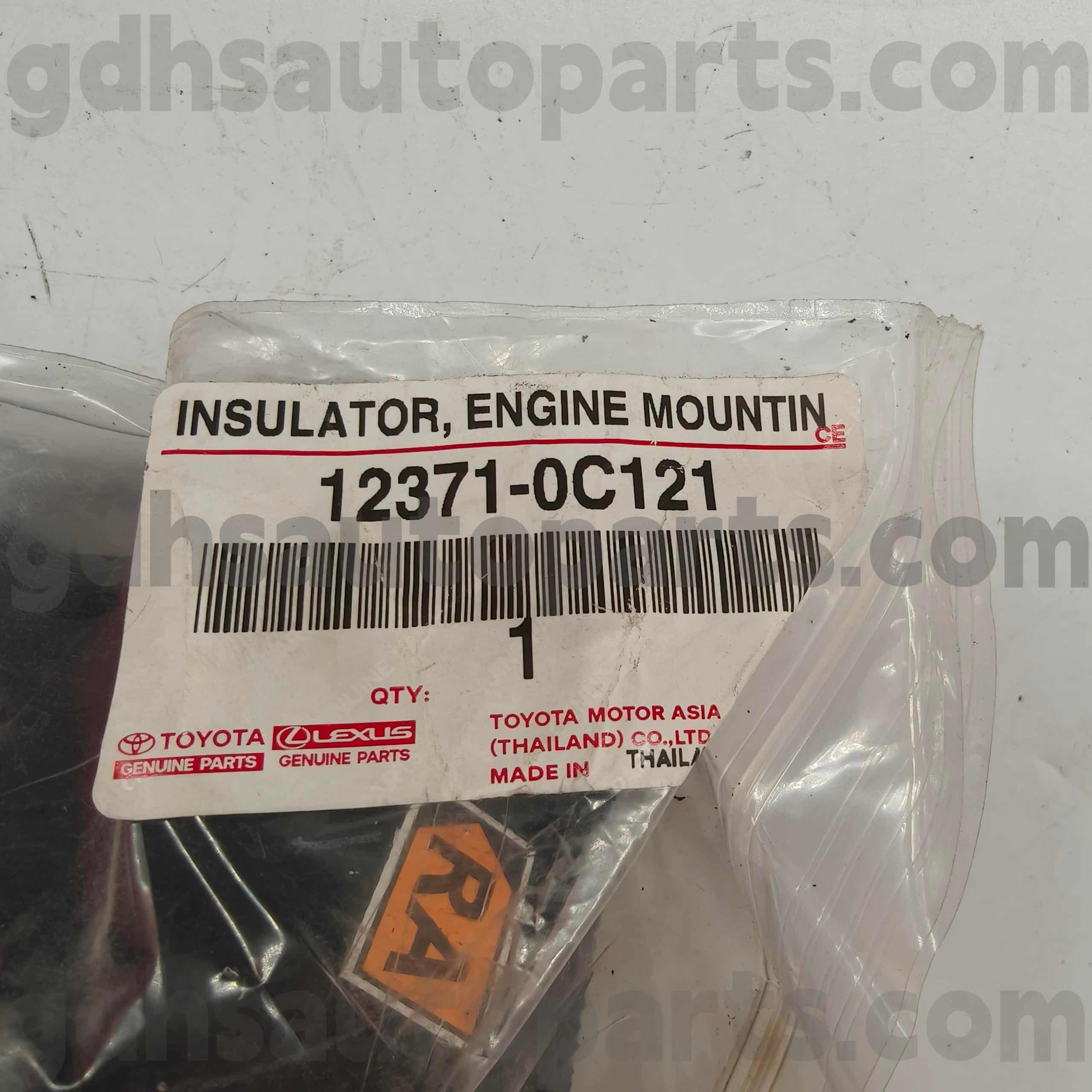 12371-0C121 Toyota Originalteile Schaltgestänge für Fahrgestell Nr. 2TRFE..TGN26..4FC