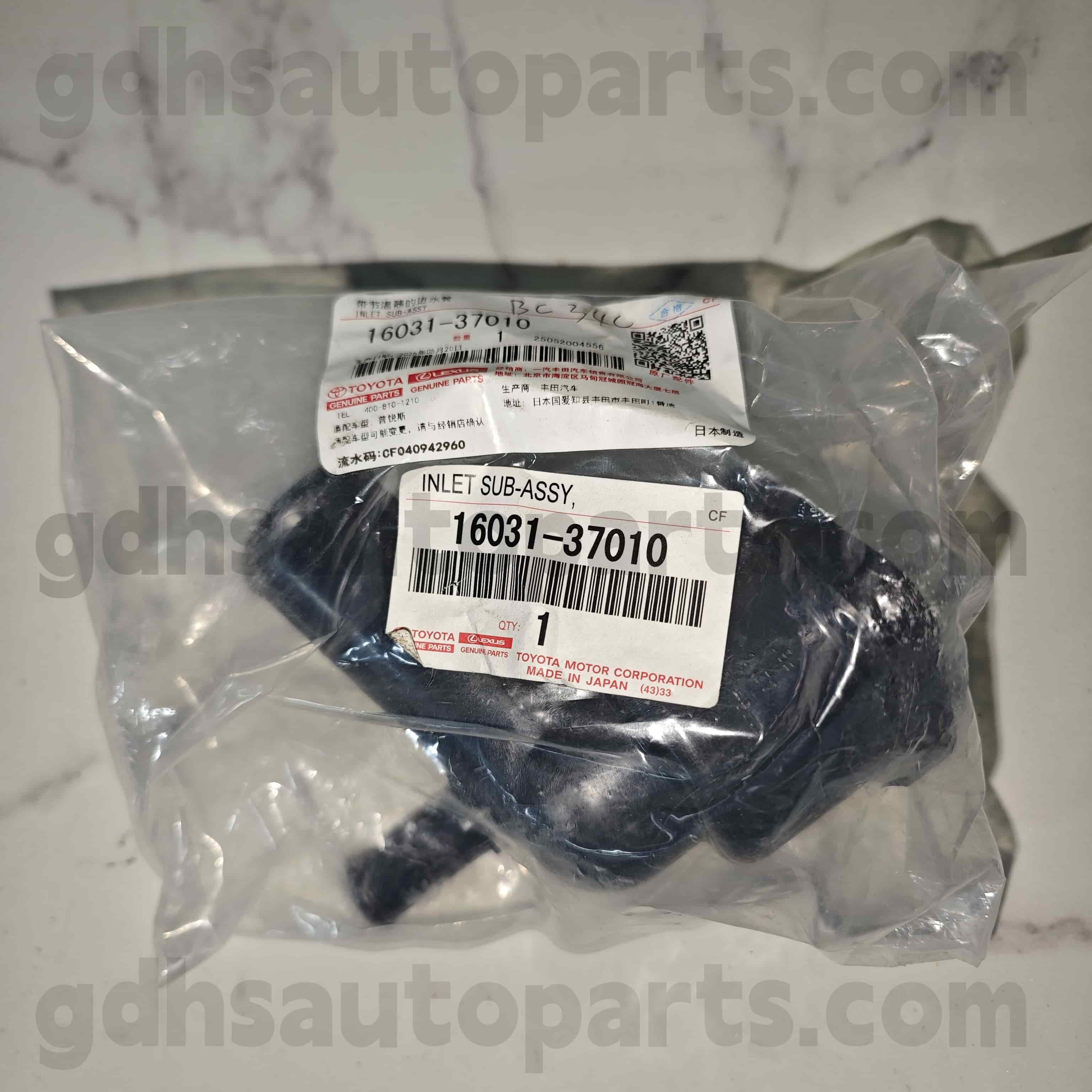 16031-37010 Toyota Echtes Teile Thermostat für Prius Phv 、 Corolla Chassis Nr. 2zrfxe..Zvw50
