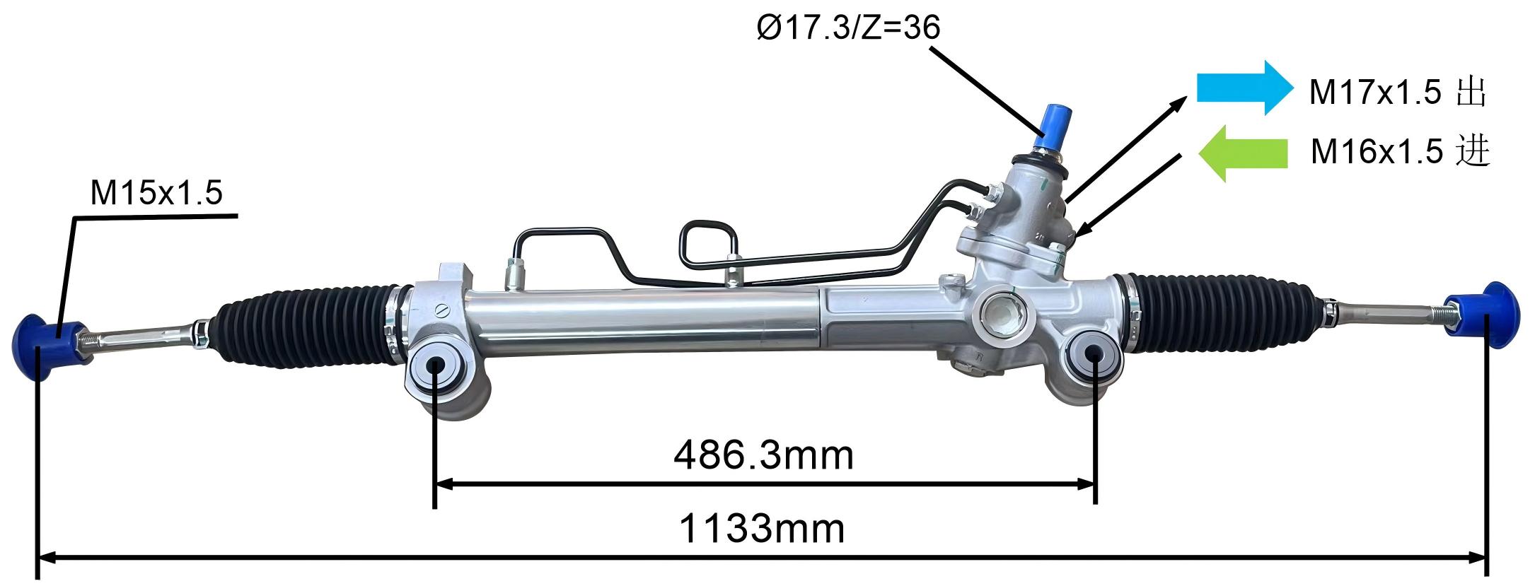 44200-06280 Kfz-Lenkgetriebe