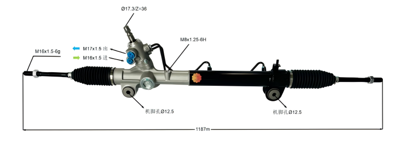 44200-08040 Kfz-Lenkgetriebe