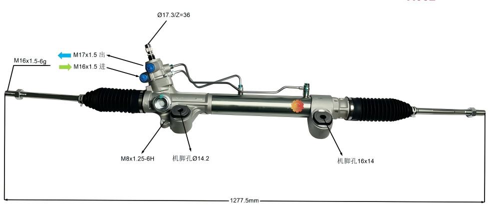 44200-0k721 Kfz-Lenkgetriebe