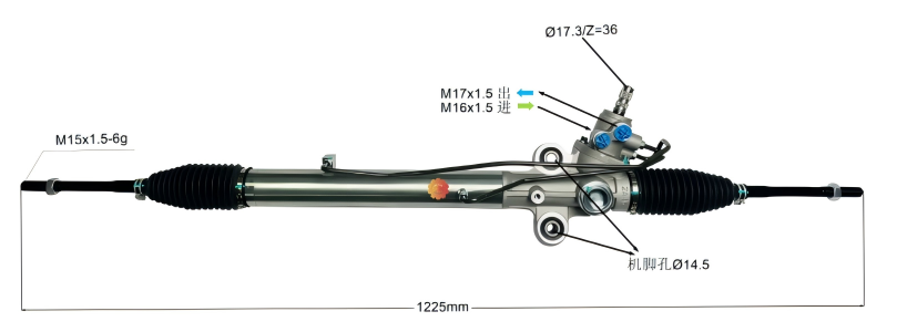 44200-26233 Kfz-Lenkgetriebe