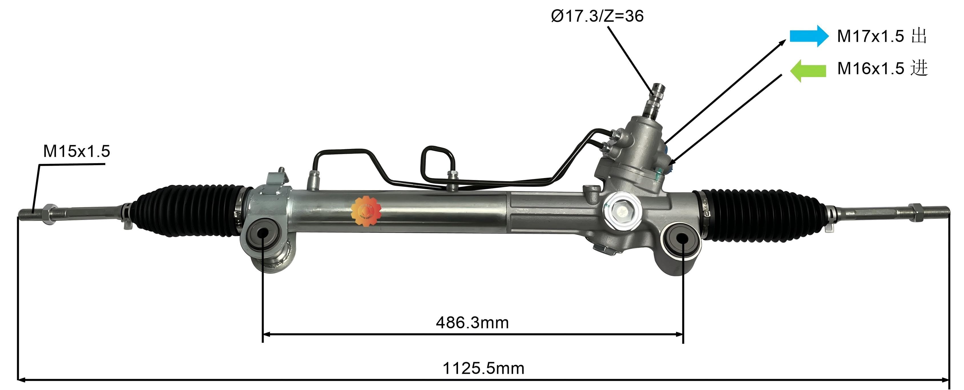 44200-33380 Kfz-Lenkgetriebe