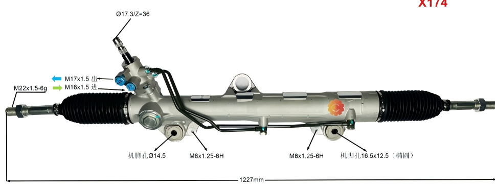 44200-60130 Kfz-Lenkgetriebe