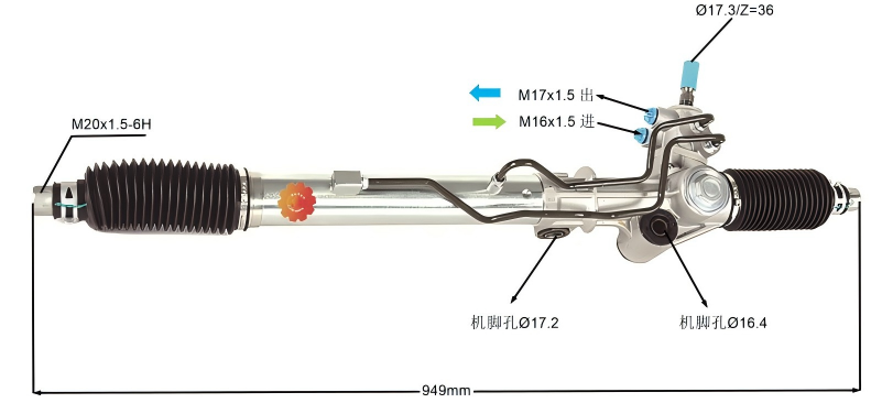 44250-60012 Kfz-Lenkgetriebe