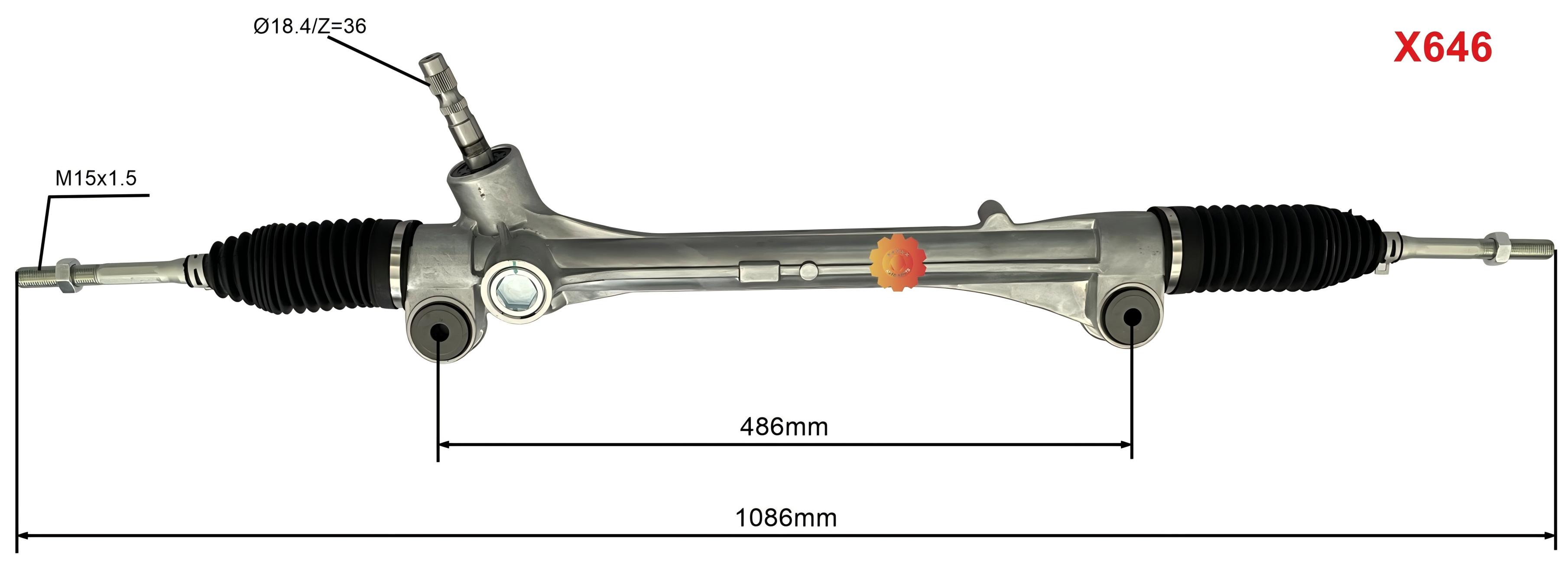 45510-06041 Kfz-Lenkgetriebe