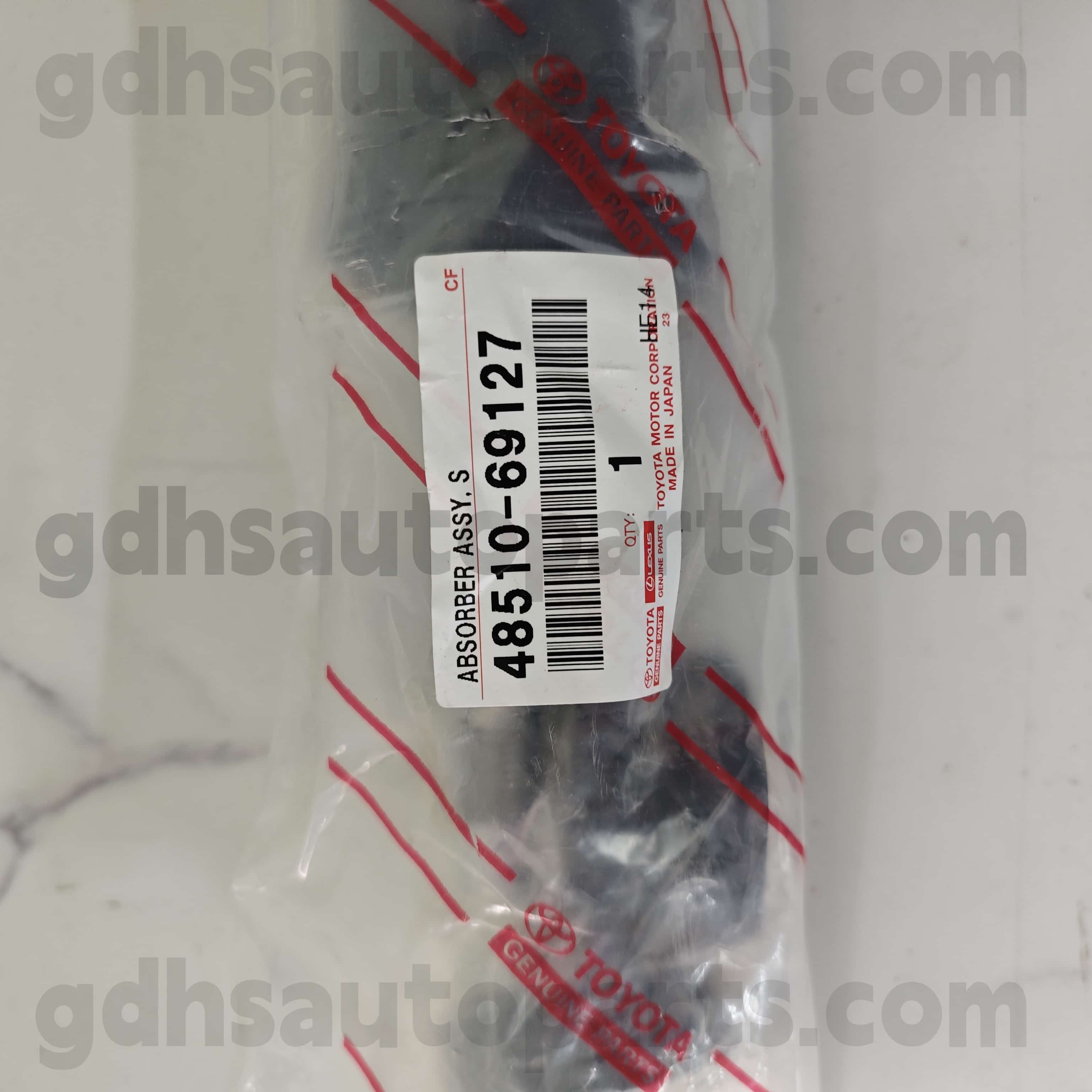 48510-69127 Toyota Echte Teile rechte vordere Strebeversammlung für Land Cruiser 、 Land Cruiser 100 、 Lexus LX470 Chassis Nr. HDJ101, UZJ100