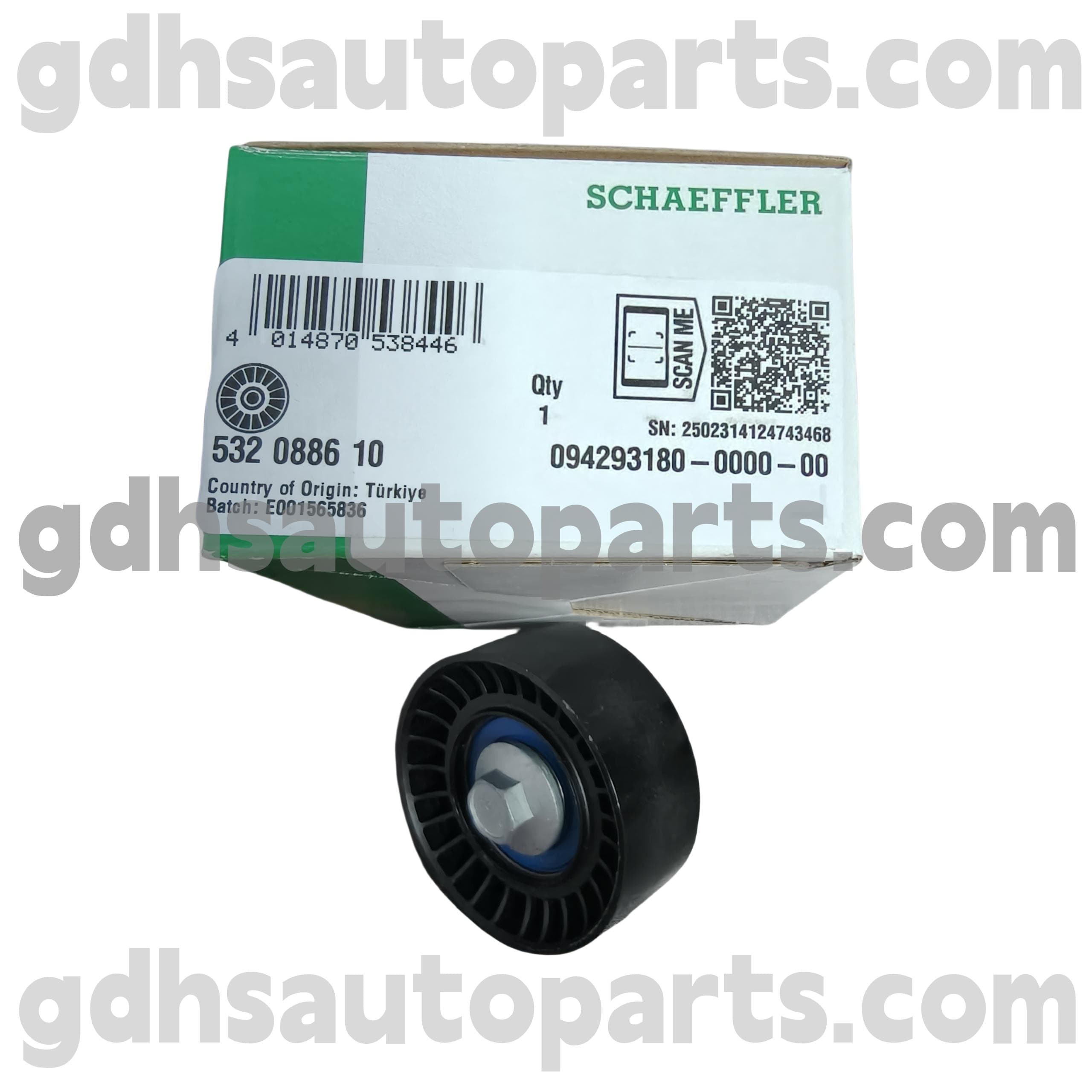 5320886100 Schaeffler Ina Timing Belt Pulley für Range Rover Velar ， neuer Verteidiger ， Range Rover Evoque ， Range Rover Sport OE Nr. LR073726