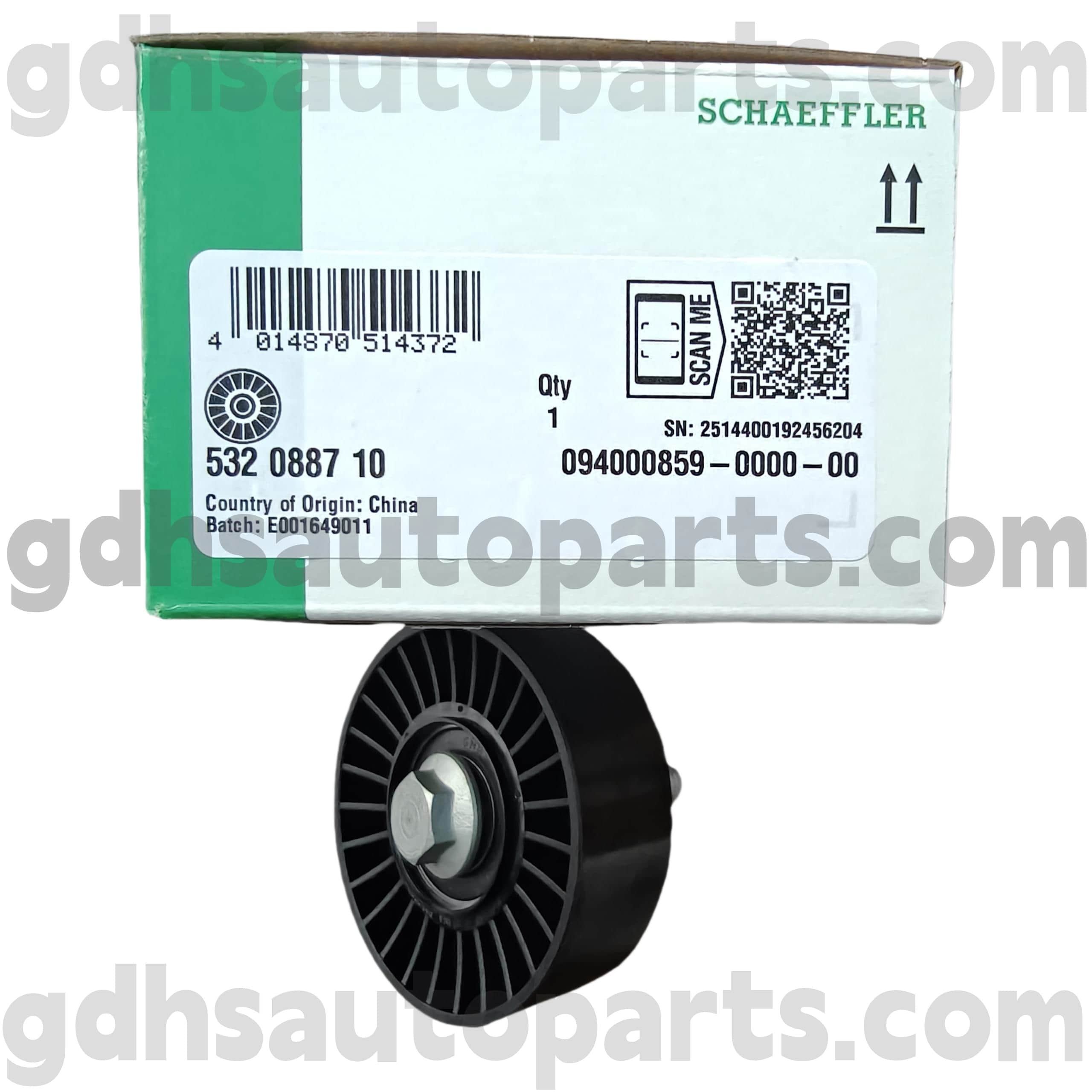 5320887100 Schaeffler Ina Timing Belt Pulley für Range Rover Velar, New Range Rover Evoque, Range Rover Evoque OE Nr. Lr071758