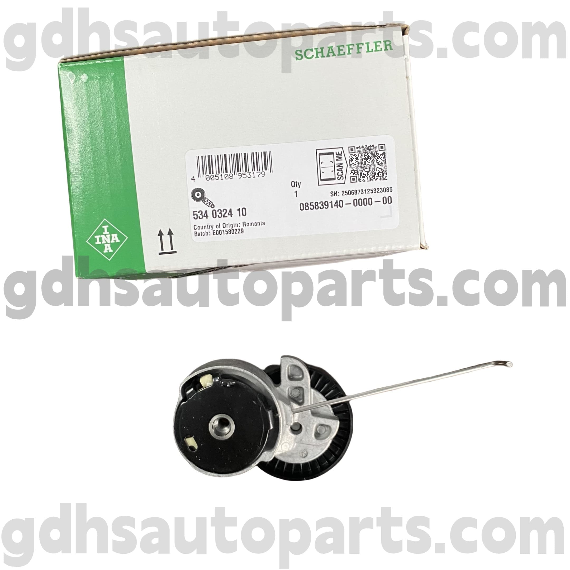 5340324100 Schaeffler ina Antriebsgürtelspanner für Land Rover Freelander 2 OE Nr. LR004667