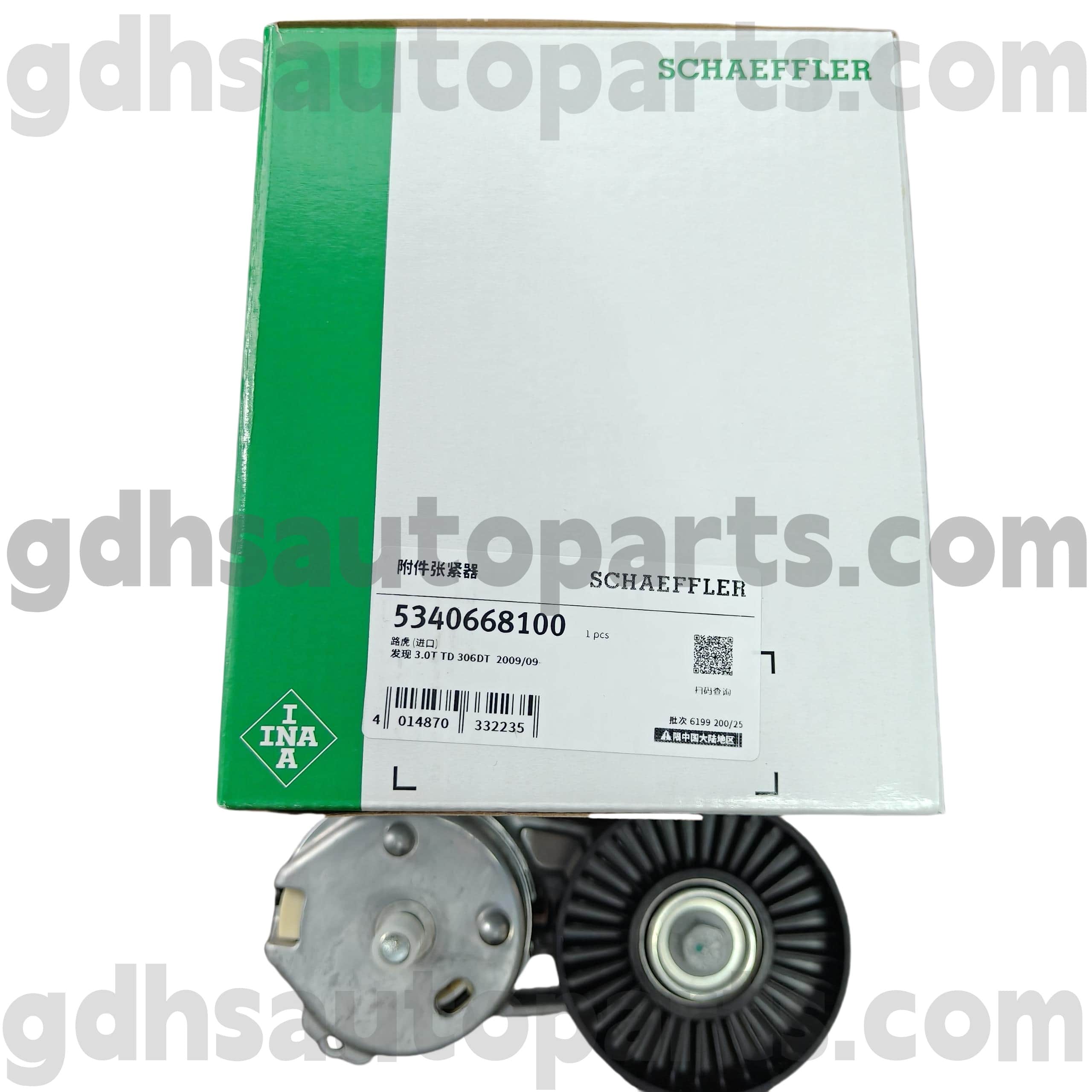 5340668100 Schaeffler Ina Antriebsgürtelspanner für Range Rover, Range Rover Sport, Land Rover Discovery 4 OE -Nr. LR035493