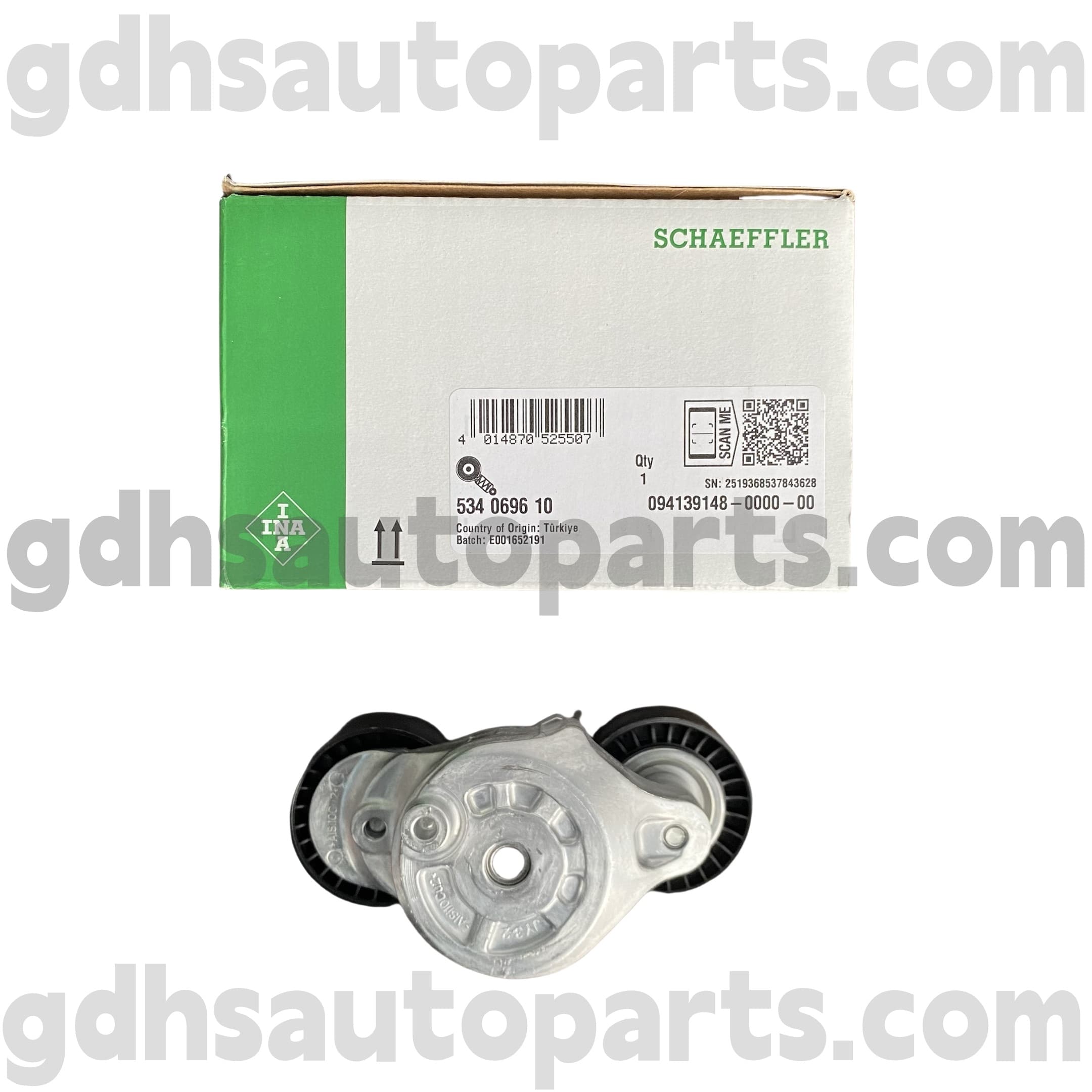 5340696100 Schaeffler Ina Timing Belt Pulley für Range Rover Evoque, Discovery Sport, Land Rover Discovery 4 OE Nr. Lr114017