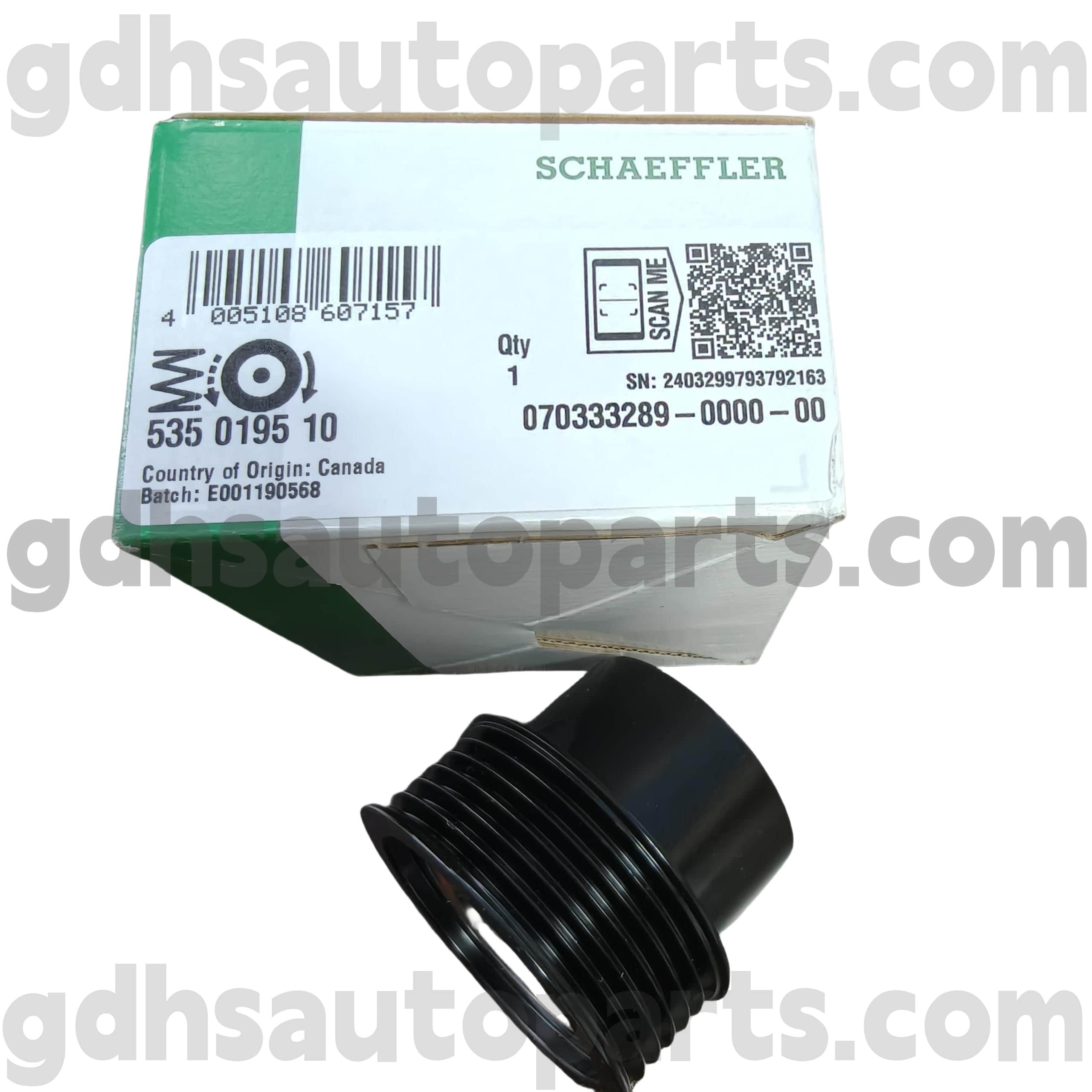 5350195100 Schaeffler ina Idler Pulley für Land Rover Freelander 2 OE Nr. LR005993