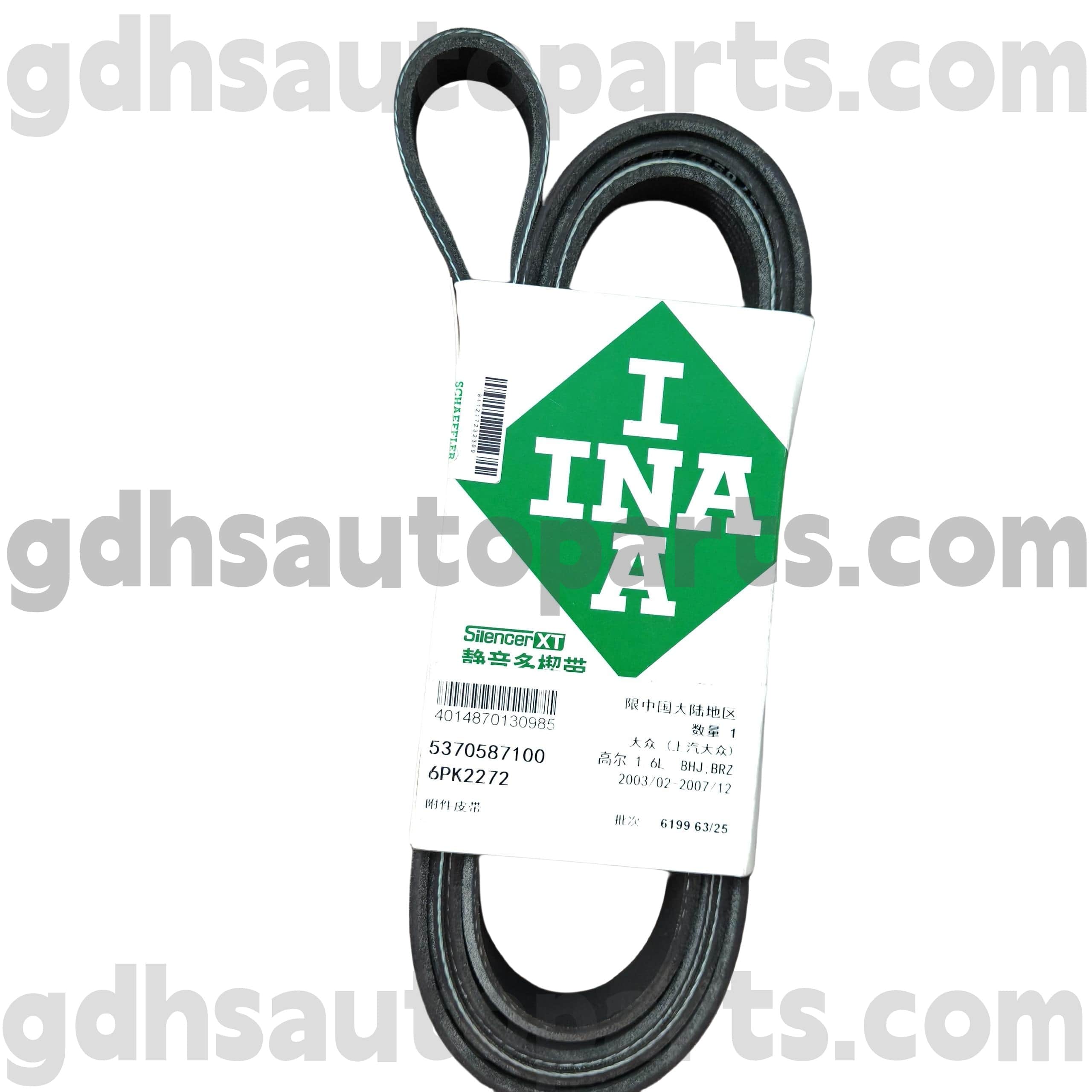 5370587100 Schaeffler Ina Antriebsgürtel für Range Rover OE -Nr. PQR500320