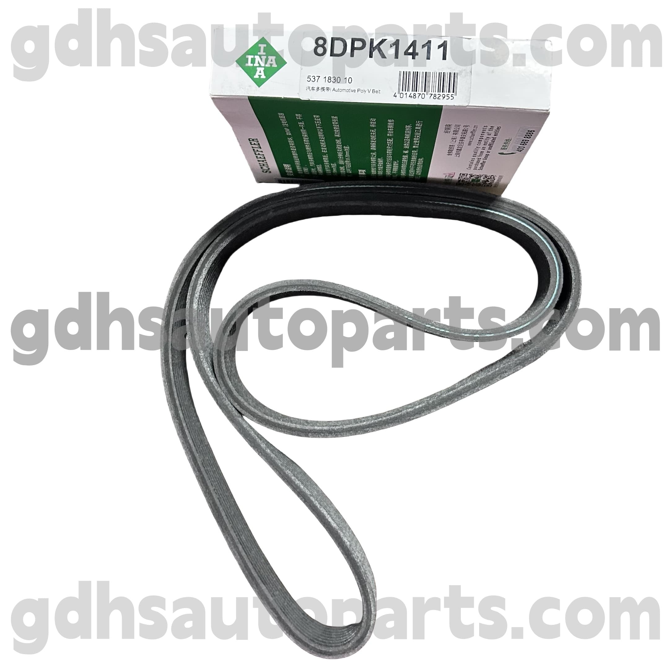 5371830100 Schaeffler Ina Supercharger Drive Belt für Jaguar XJ, Jaguar XF, Jaguar XE, Jaguar XK, F-Typ, F-Pace oe Nr. C2D39175