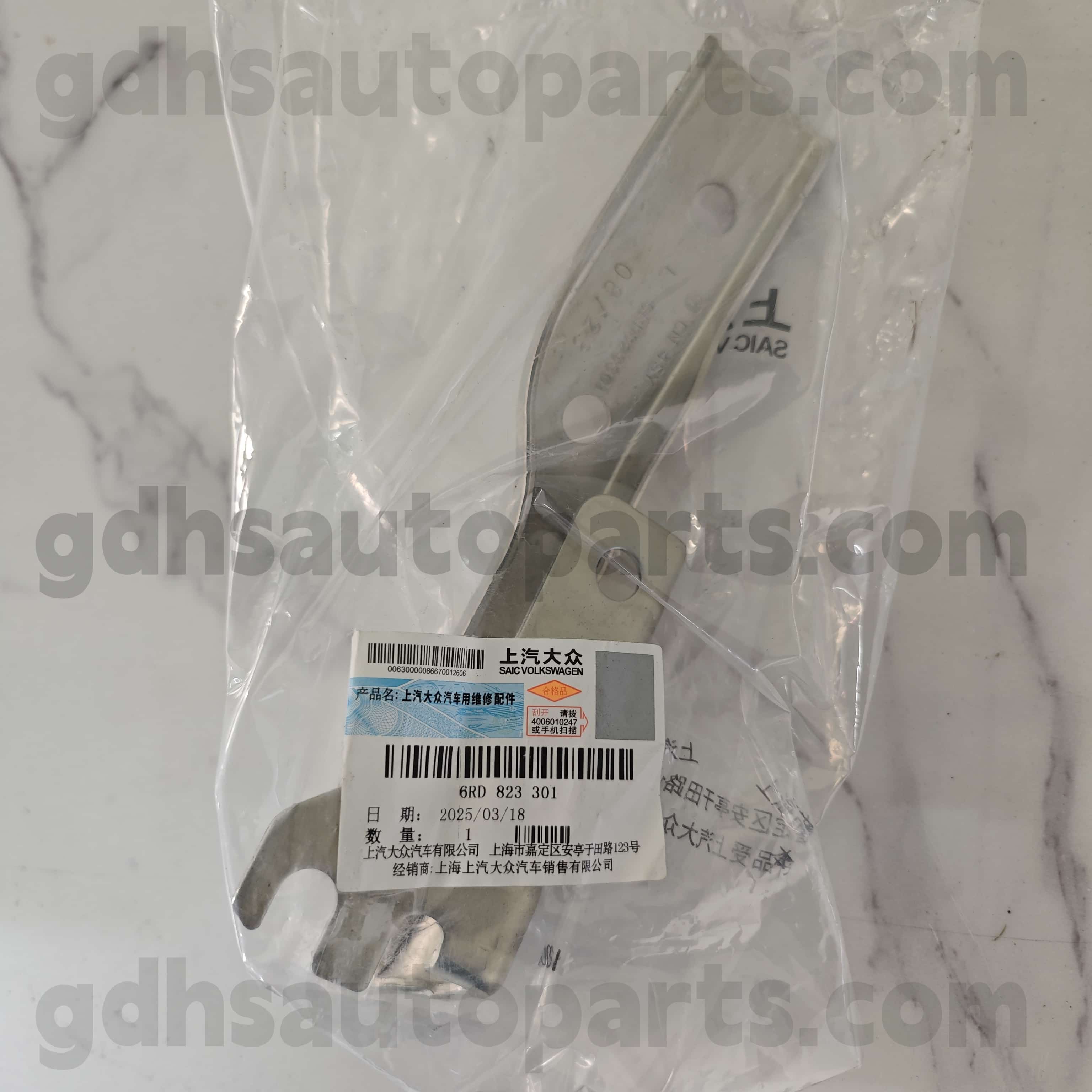 6rd 823 301 Volkswagen Echte Teile Linkshaube für das Volkswagen Polo