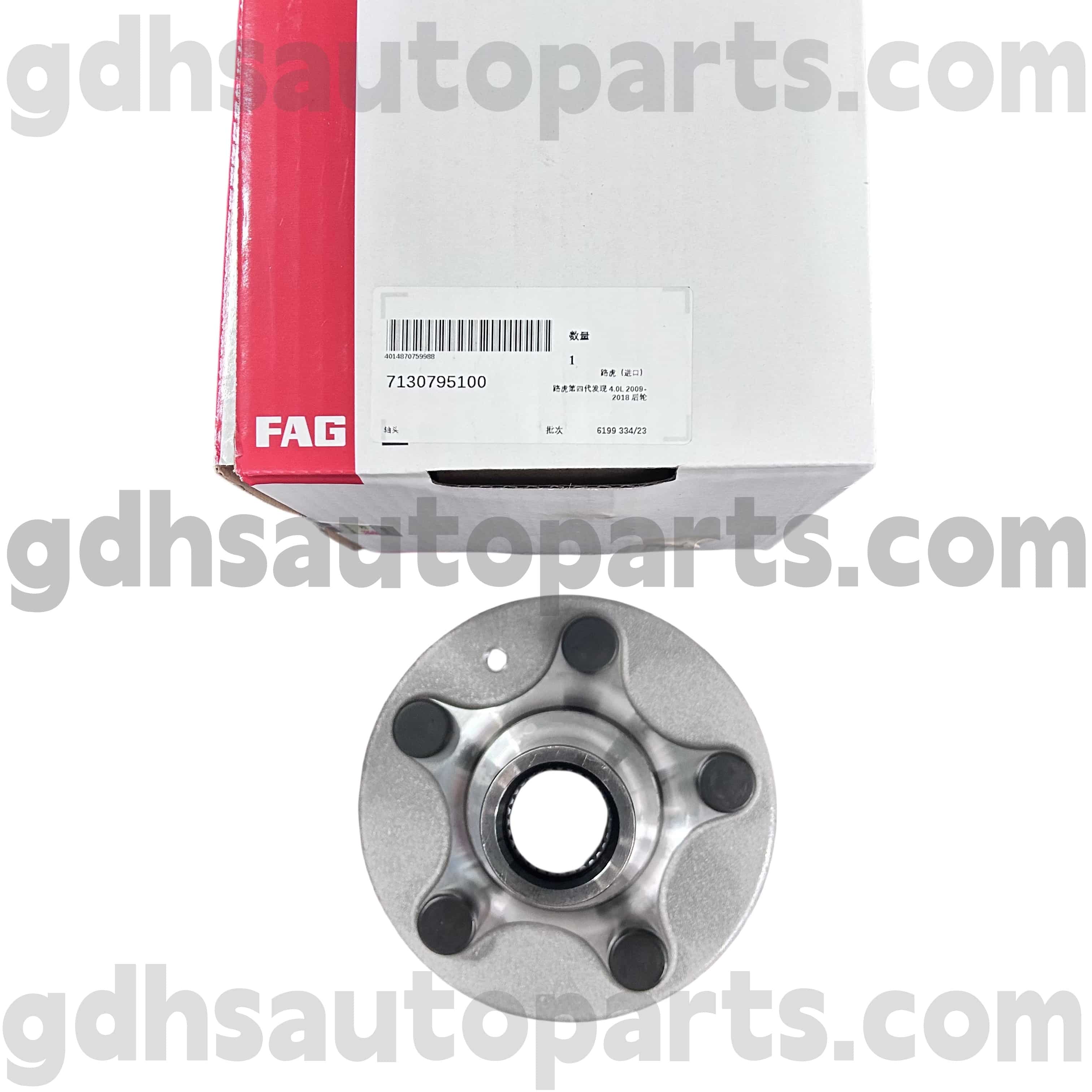 7130795100 Schaeffler Fag Wheel -Hub -Tragflansch für Range Rover Sport, Land Rover Discovery 4 OE -Nr. RUC500120