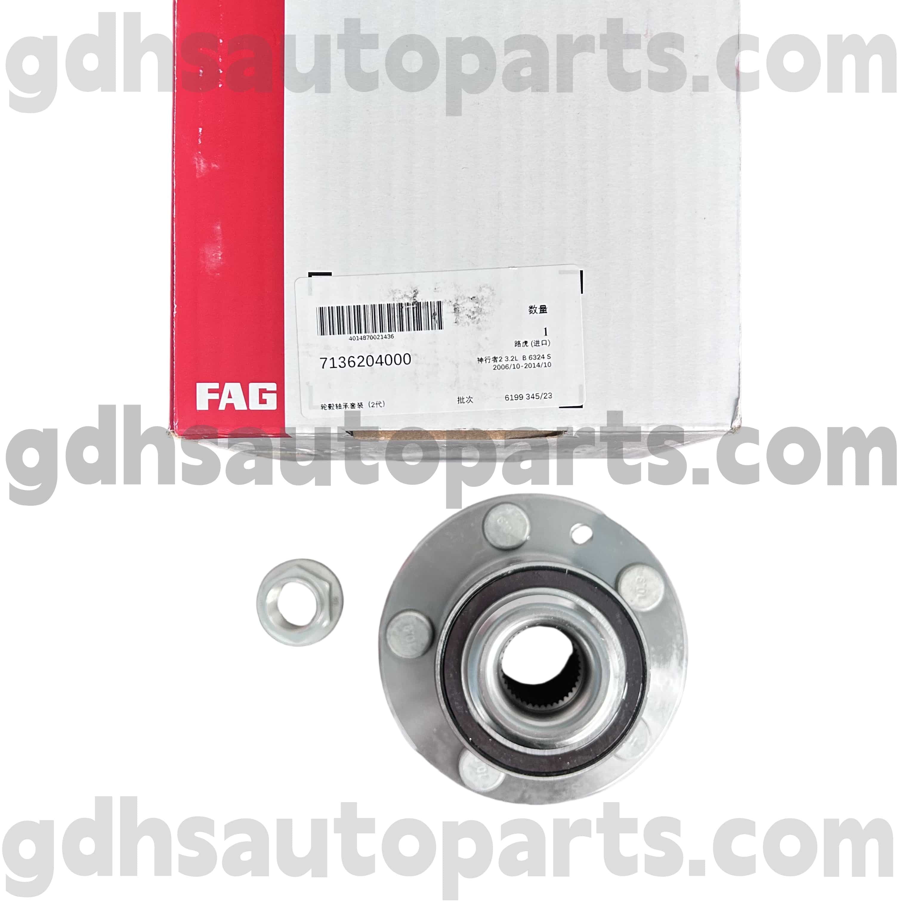 7136204000 Schaeffler FAG Frontrad Nabe mit Land Rover Freelander 2 OE Nr. LR003157