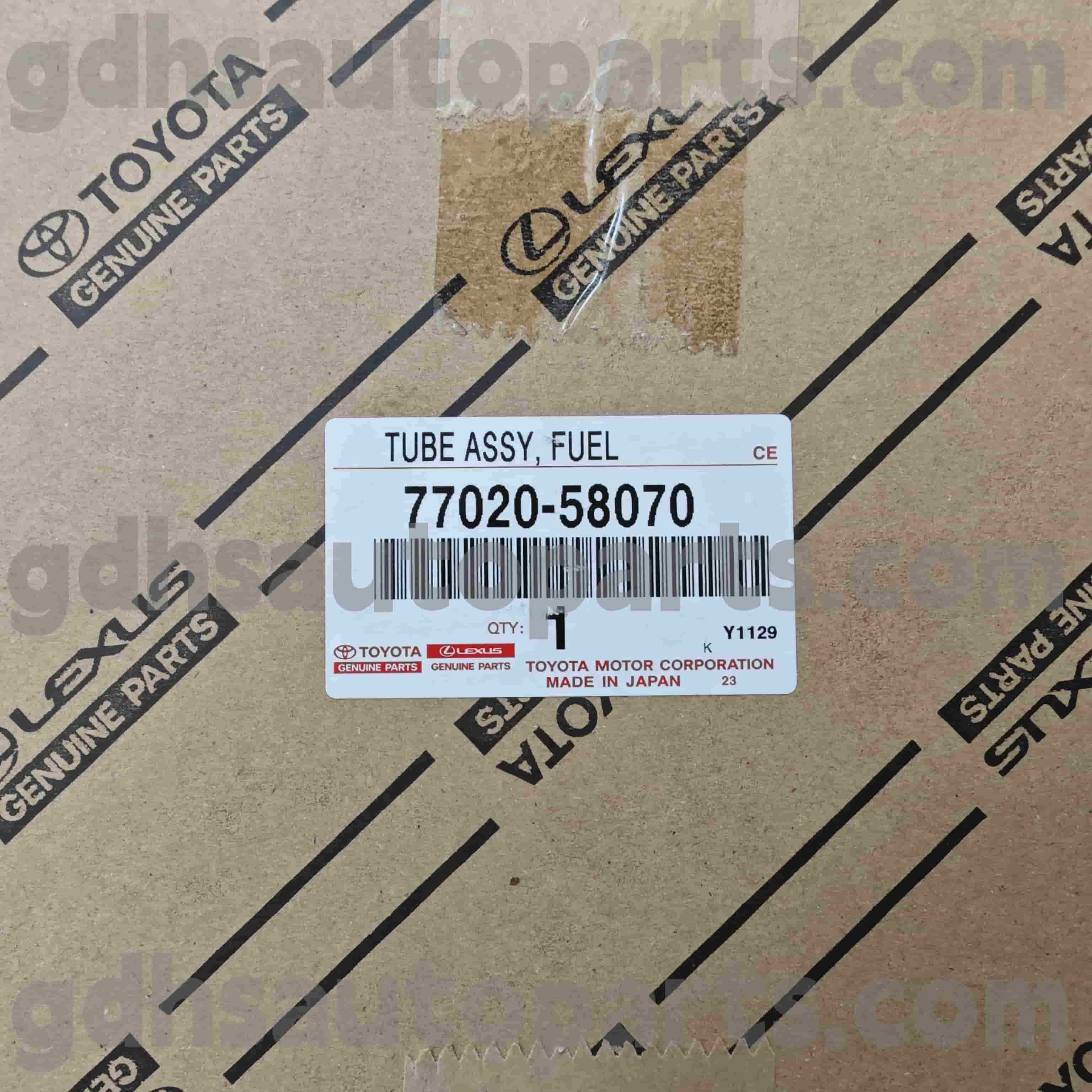 77020-58070 Toyota Genuine Teile Kraftstoffpumpe für Alphard/Periode 、 Lexus LM350/LM300H Chassis Nr. GGH30