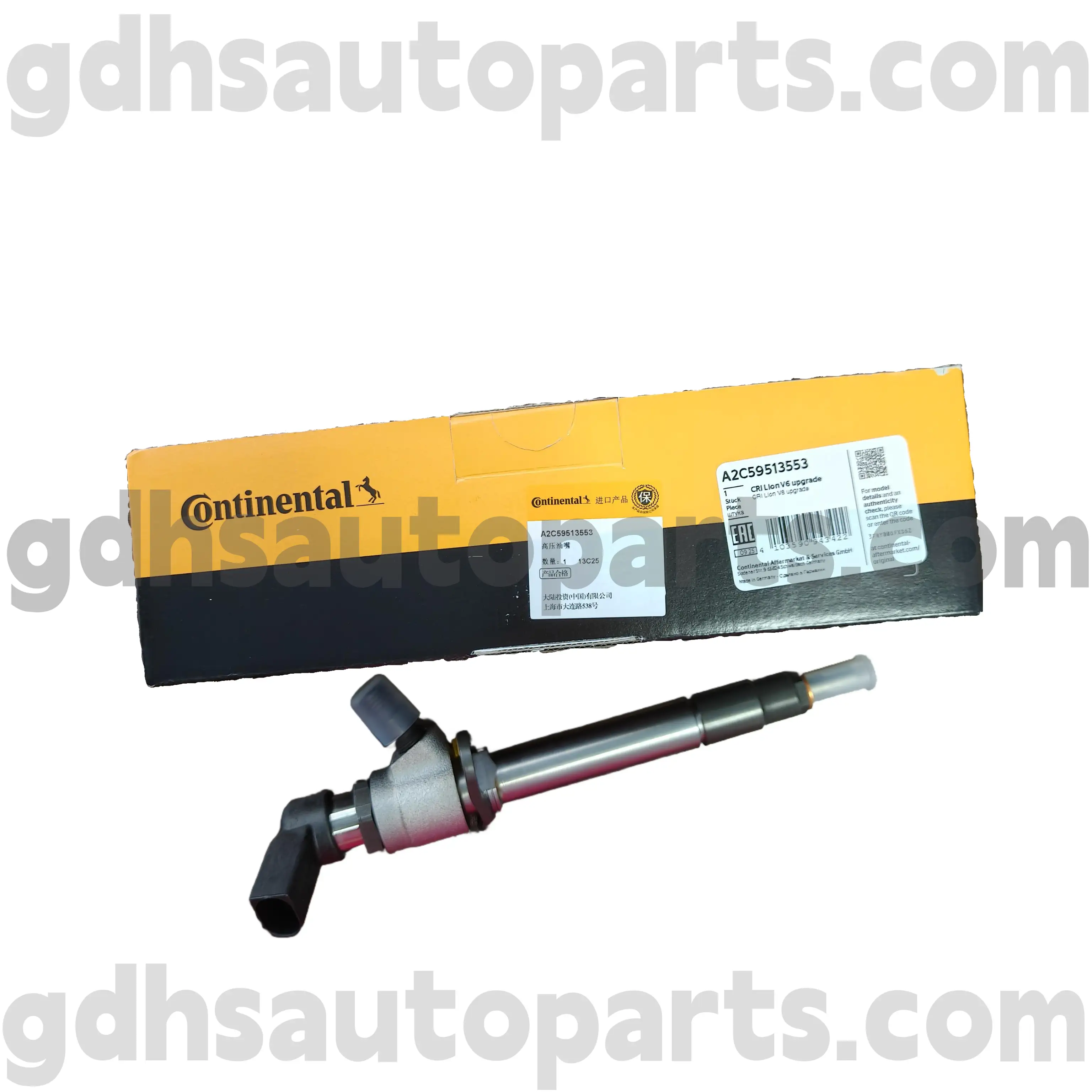 A2C59513553 Continental Fuel Injector für Range Rover Sport, Land Rover Discovery 4 OE -Nr. LR006496