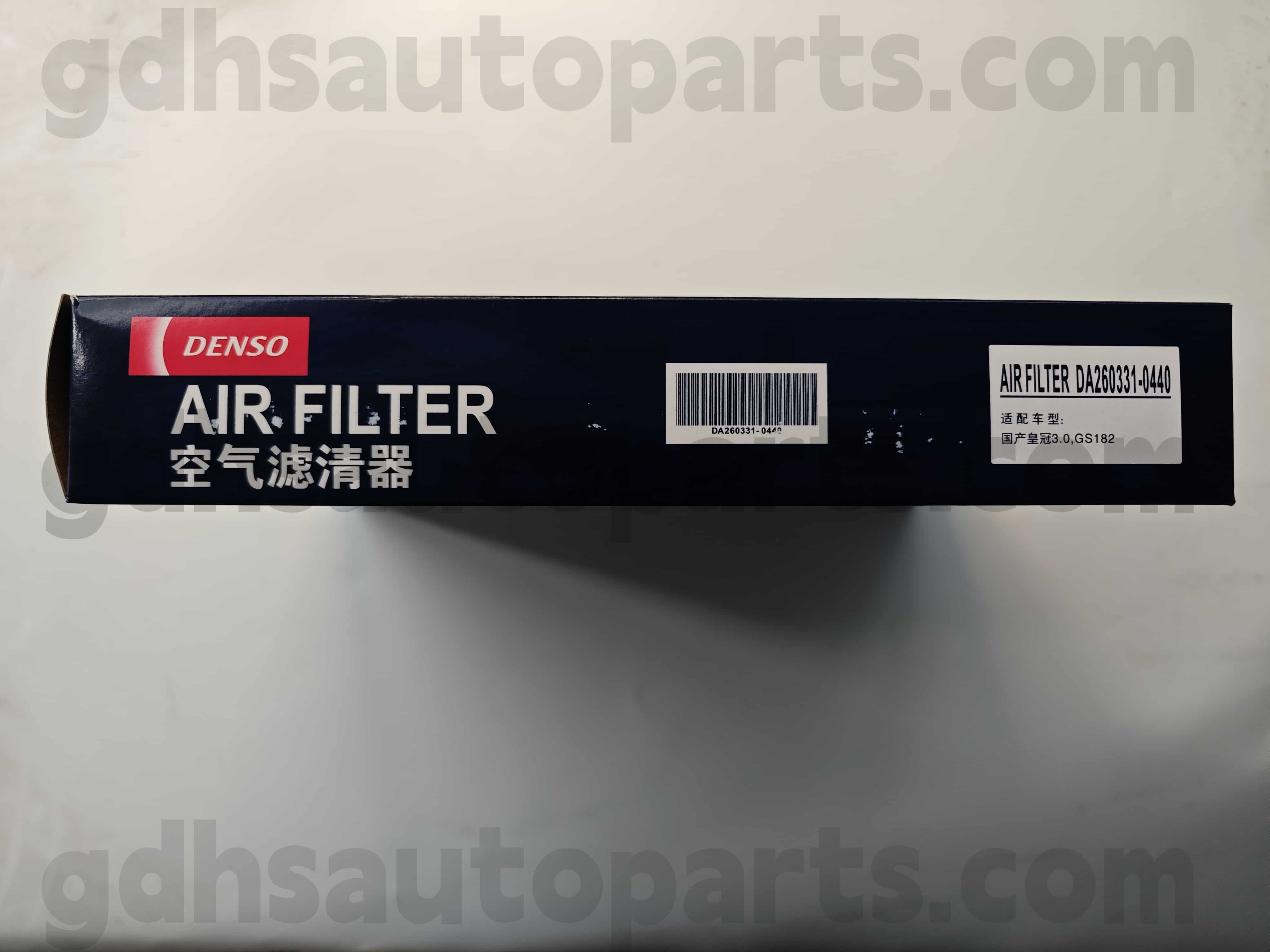 DA260331-0440 TOYOTA EURNISCHE Teile Luftfilter für Kronen-Chassis-Nr. 3grfe, 5grfe..grs18# oe Nr. 17801-0p020