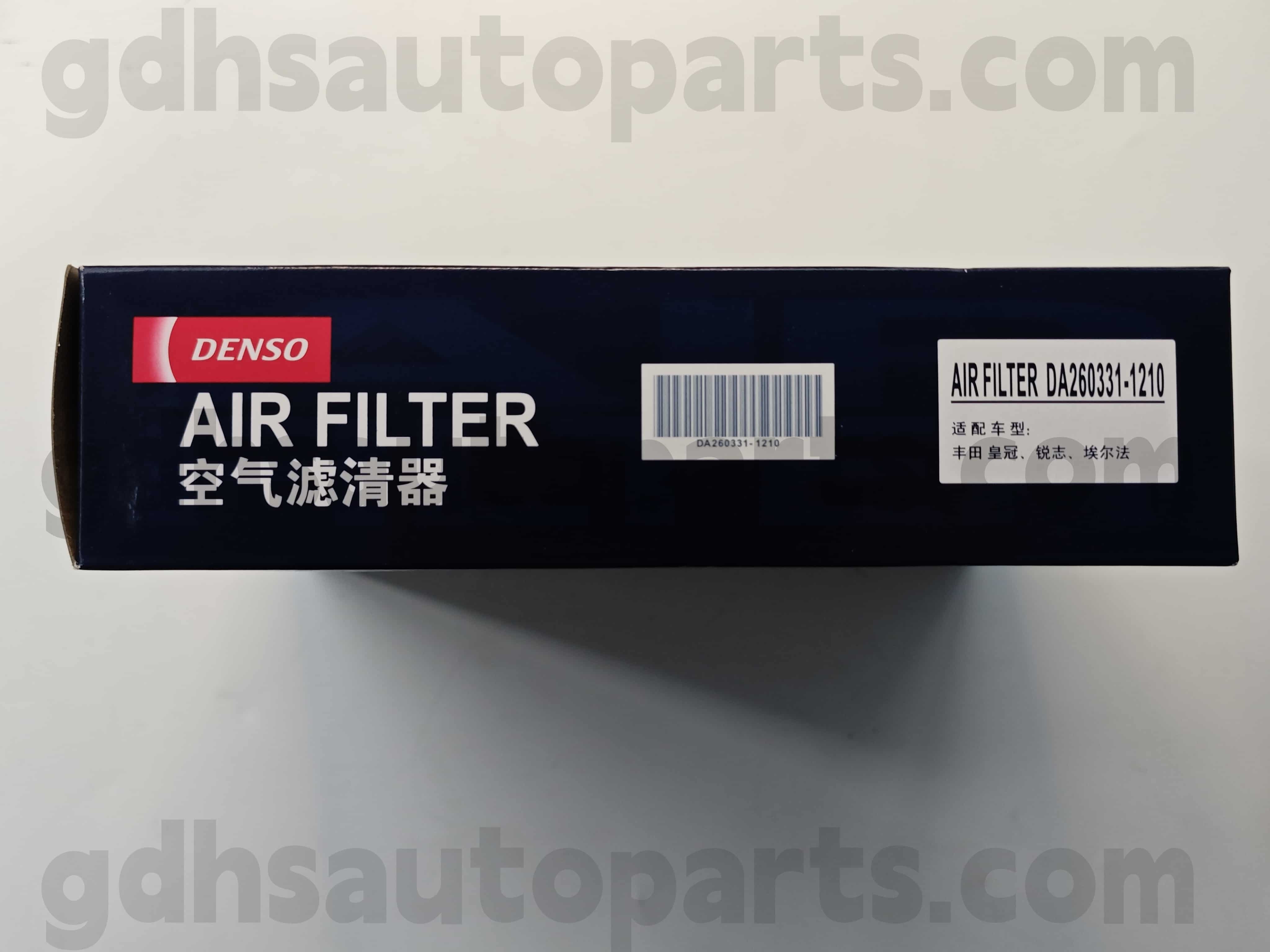 DA260331-1210 TOYOTA EURNISCHE Teile Luftfilter oe Nr. 17801-Azf16