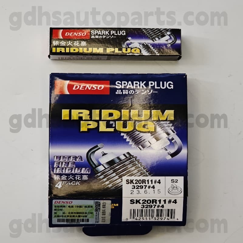 SK20R11 TOYOTA EURNISCHE TEILE Zündkerze für Lexus GS300/430 、 Previa/Tarago 、 Sequoia Chassis Nr. 1mzfe..mcu2# oe Nr. 90919-01210